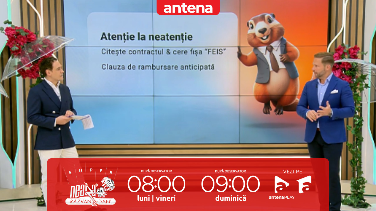 Super Neatza, 9 martie 2026. Cum alegi creditul pentru casă fără să plătești mai mult dec&acirc;t trebuie