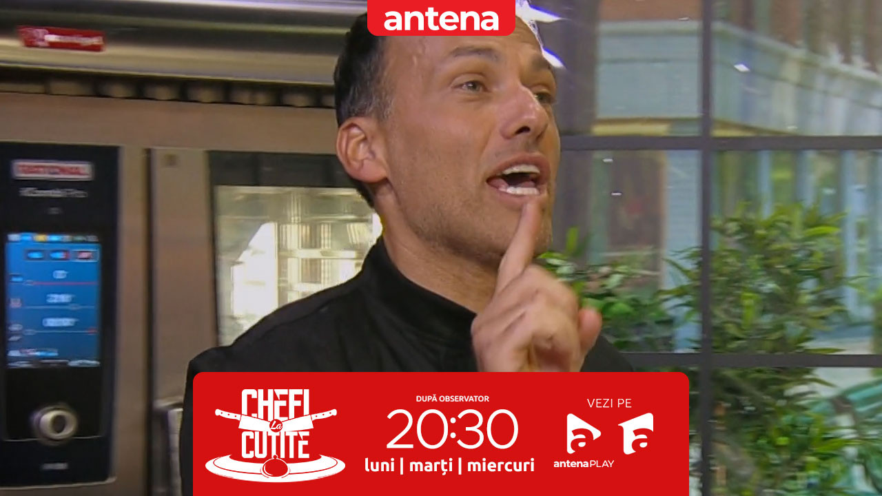 La degustare vor ieși sc&acirc;ntei! Nu rata următoarea ediție Chefi la cuțite, de la 20:30, pe Antena 1 și &icirc;n AntenaPLAY