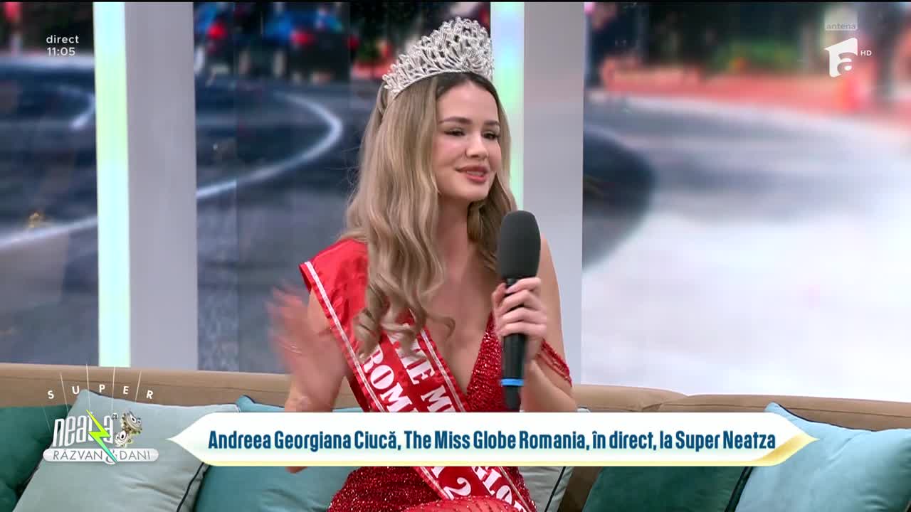 Super Neatza, 13 martie 2026. The Miss Globe Rom&acirc;nia: Andreea Georgiana Ciucă, despre eleganță și reprezentare