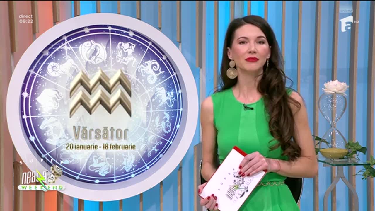 Neatza de Weekend, 15 martie 2026. Horoscopul zilei cu Claudia Băcuță: Capricornii au șansa de a scăpa de fricile financiare