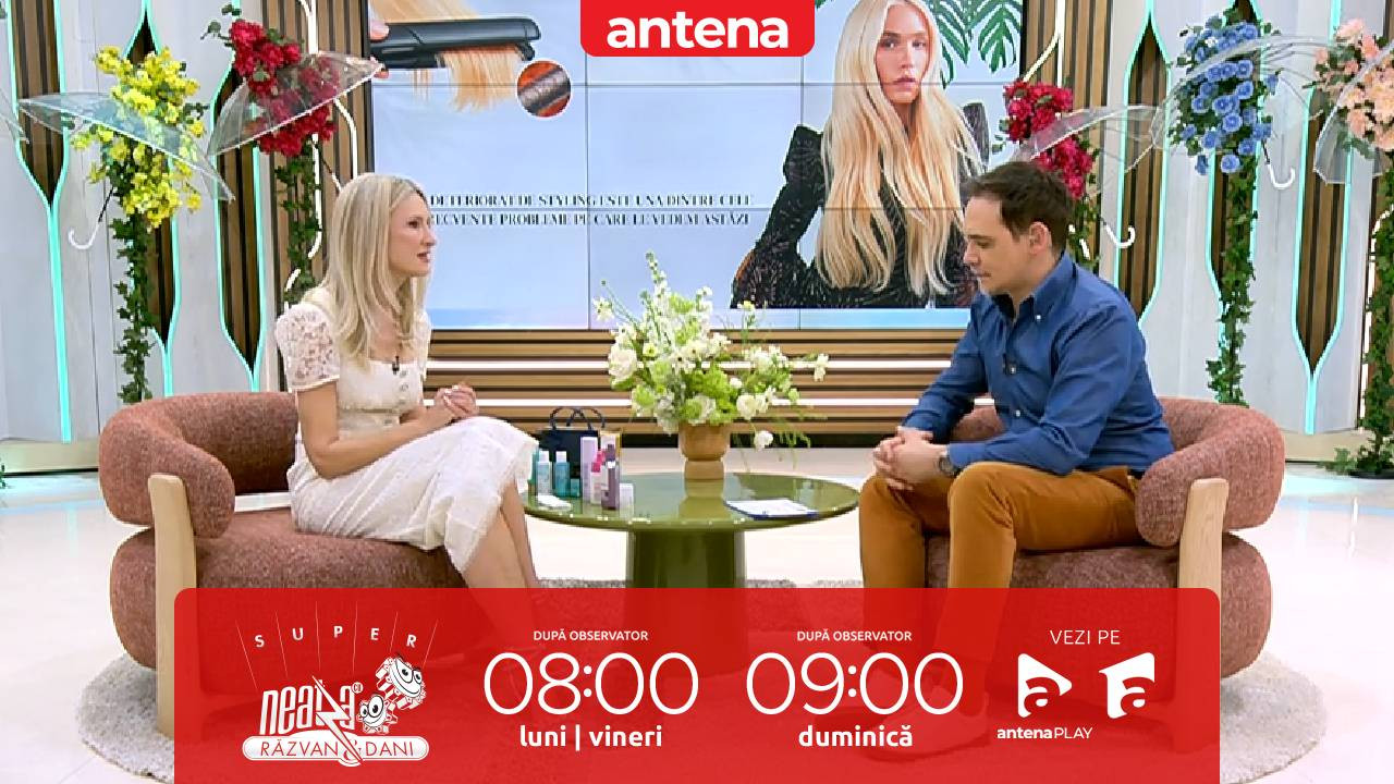 Super Neatza, 17 martie 2026. Cum să repari părul deteriorat de styling