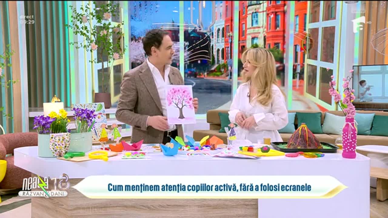 Super Neatza, 18 martie 2026. Cum menținem atenția copiilor activă, fără a folosi ecranele
