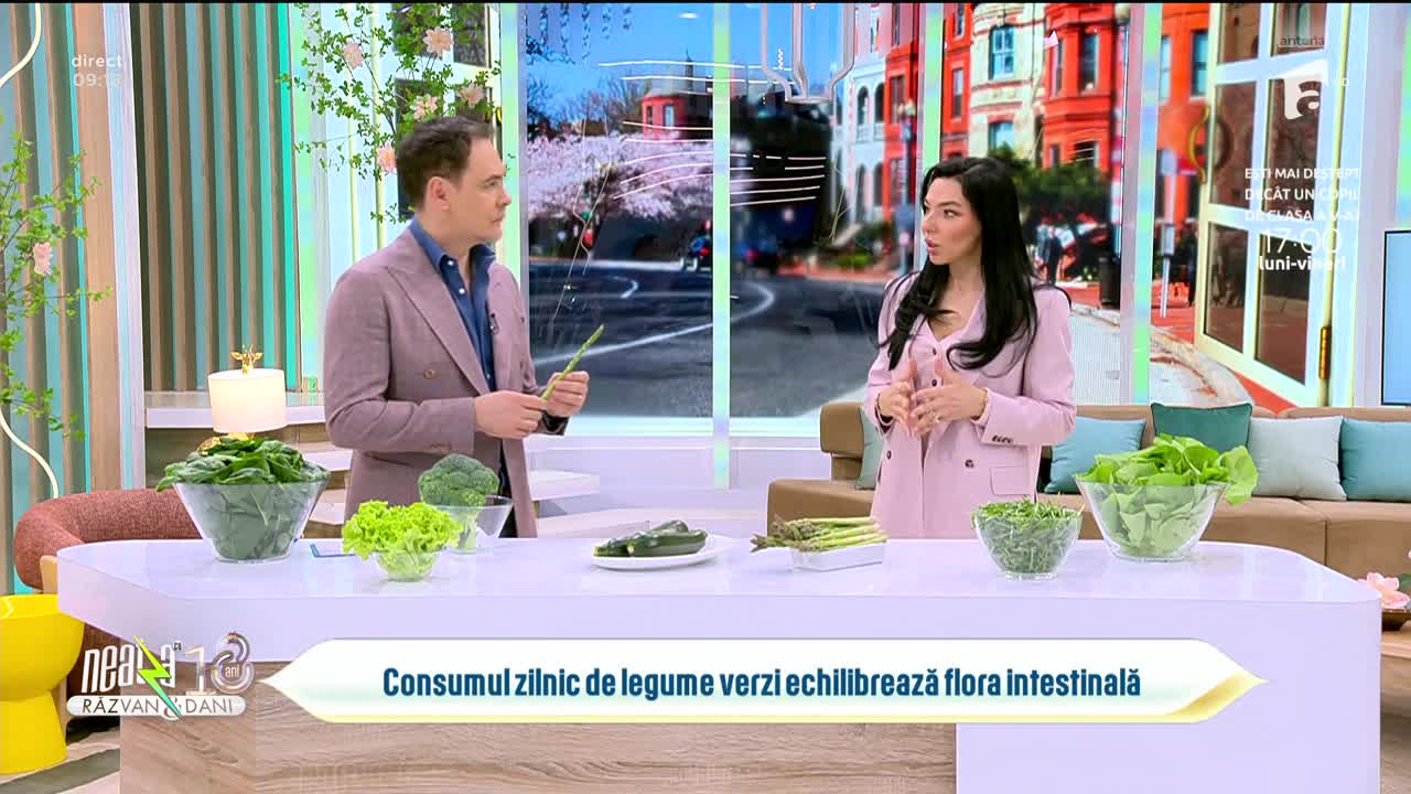 Super Neatza, 23 martie 2026. De ce este recomandat să consumi legume verzi &icirc;n fiecare zi