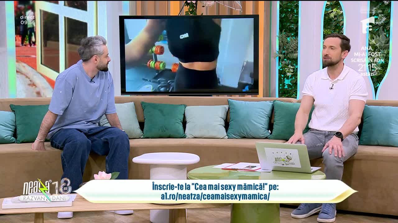 Super Neatza. Concursul Cea mai sexy mămică! Anca Baciu, candidata zilei