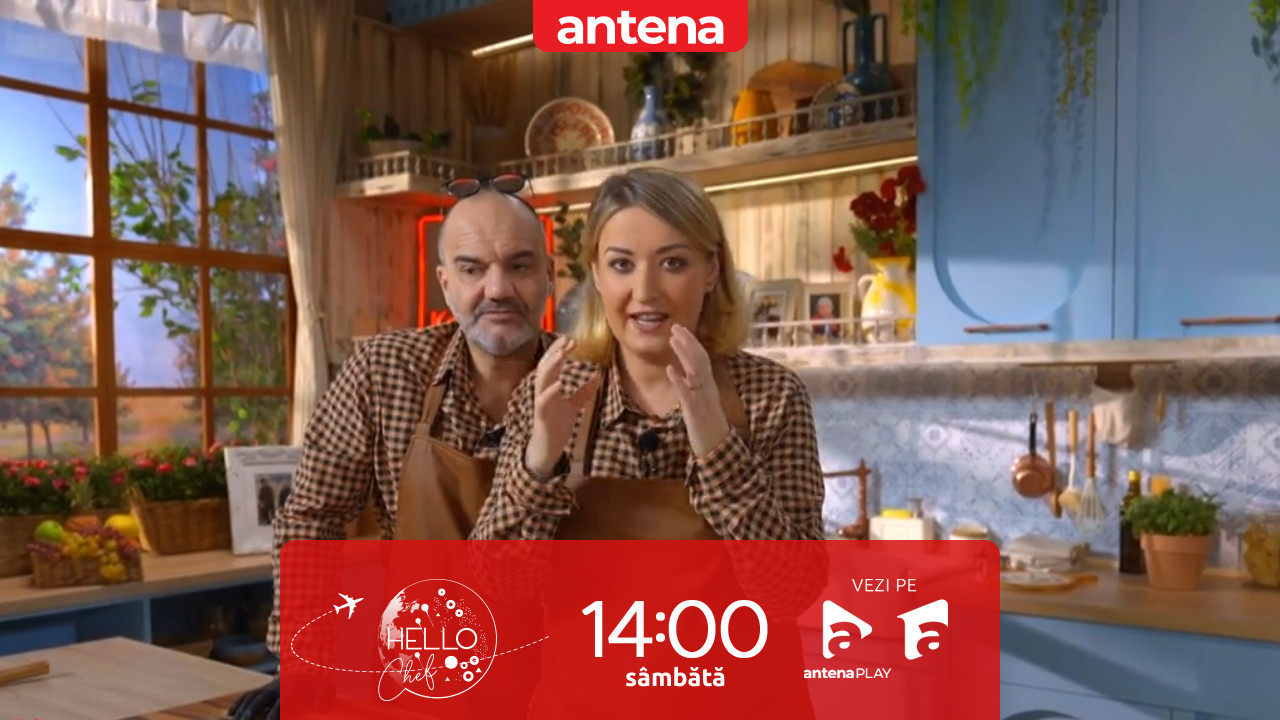 Hello Chef sezonul 11, 28 martie 2026. Chef Samuel și Roxana Blenche, o nouă provocare &icirc;n bucătărie! Ce rețete au de gătit pentru Ella Prodan și Doinița Oancea