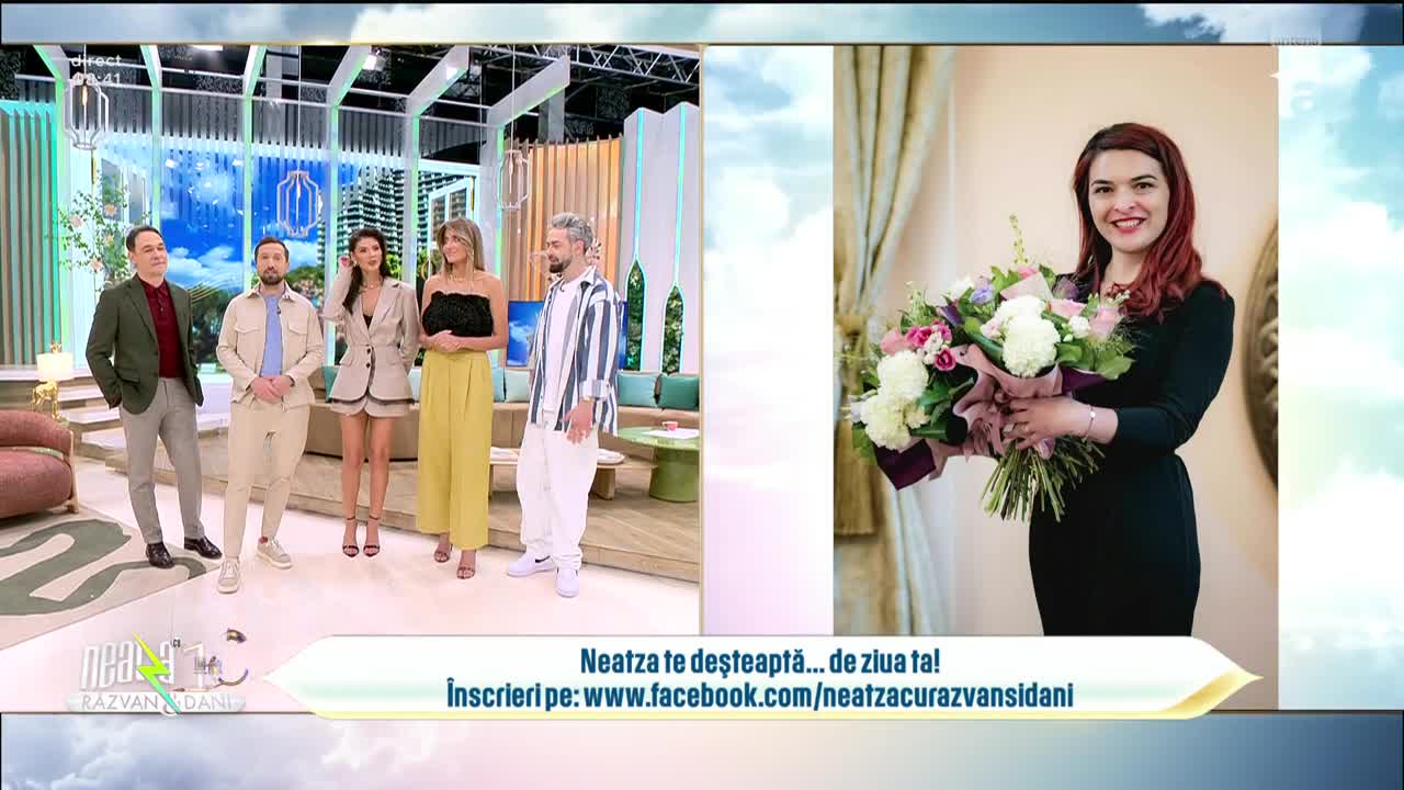 Super Neatza. La mulți ani, Andreea!