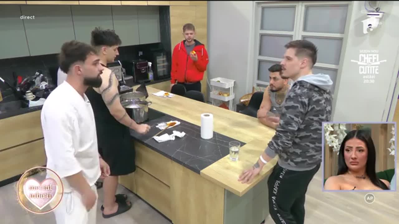 Mireasa sezonul 13. Țipete &icirc;n casa băieților: &rdquo;Purtăm un dialog sau ce facem?&rdquo;