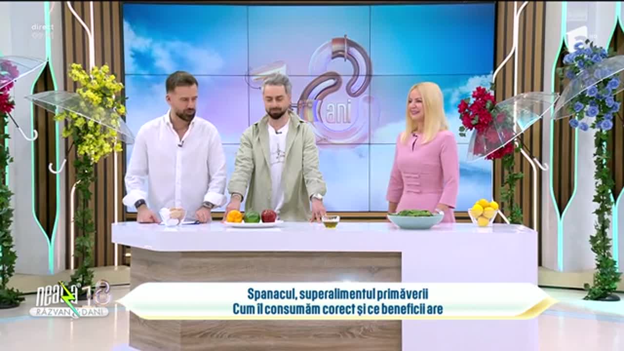 Super Neatza. Spanacul, superalimentul primăverii! Cum il consumăm corect şi ce beneficii are