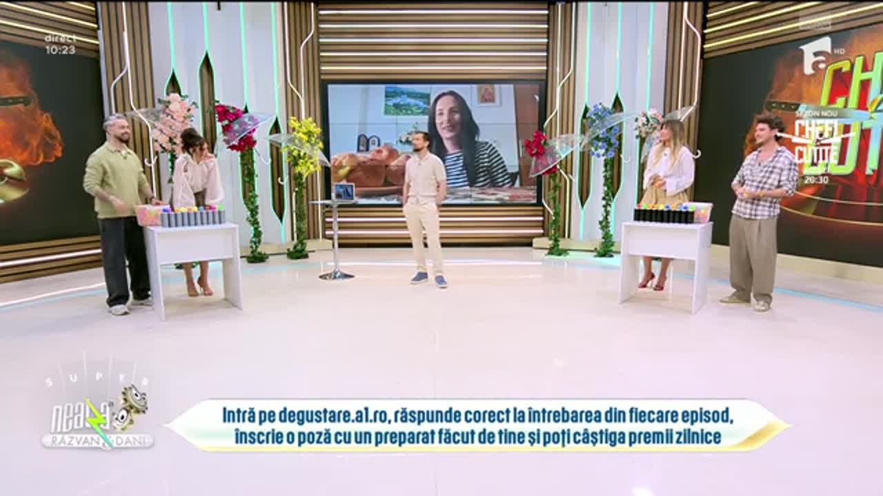 Super Neatza. Concursul &bdquo;Degustare la Cuțite&rdquo;! Ce a c&acirc;știgat Andreea Ilovan