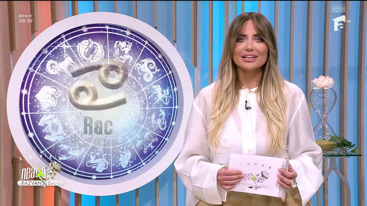 Super Neatza. Horoscopul Zilei cu Adina Moraru: Planurile Racilor sunt date peste cap