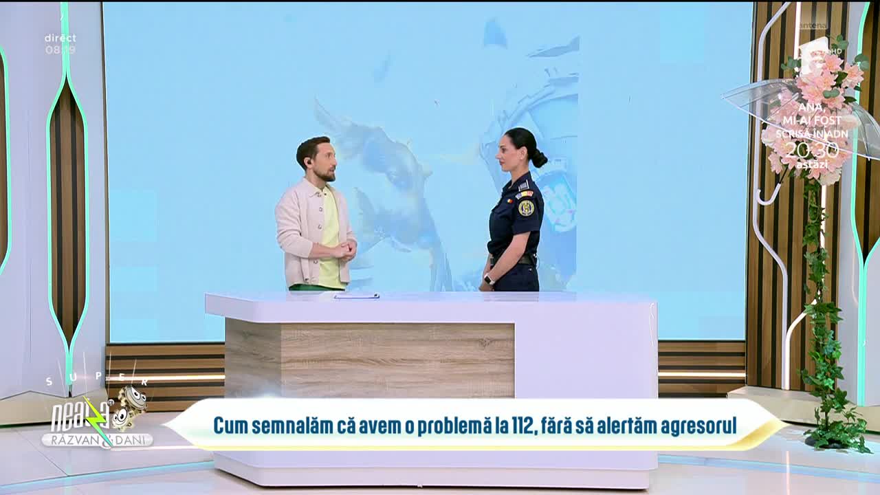 Super Neatza. Cum semnalăm că avem o problemă la 112, fără să alertăm agresorul