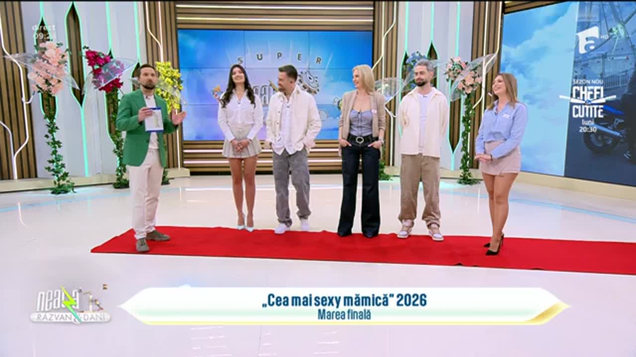 Super Neatza. Daniela Scripcaru, Iulia Luca, Georgiana Vr&acirc;nceanu, &icirc;n finala &bdquo;Cea mai sexy mămică&rdquo; 2026