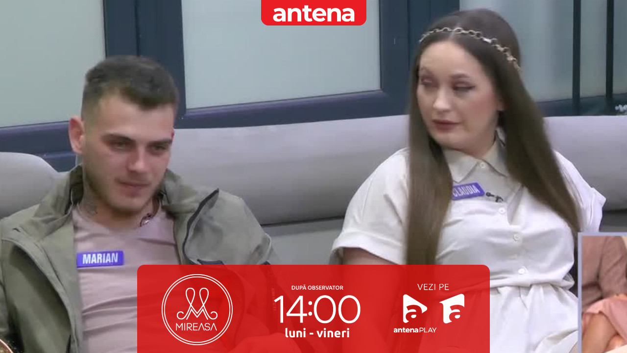 Mireasa, sezonul 13. Părerea lui Marian legată de certurile dintre Claudia și Daniel