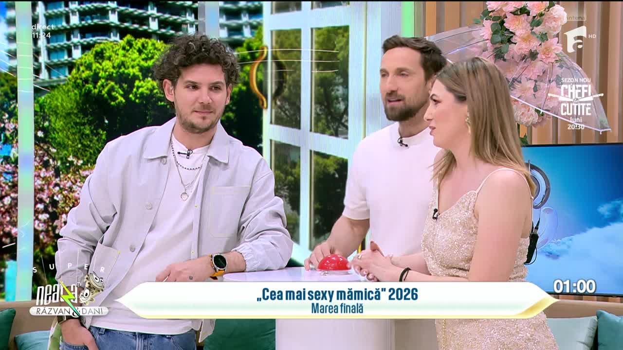 Super Neatza. Joc amuzant! Provocarea &bdquo;Atunci c&acirc;nd vei deveni tată...&rdquo; din finala &bdquo;Cea mai sexy mămică&rdquo; 2026