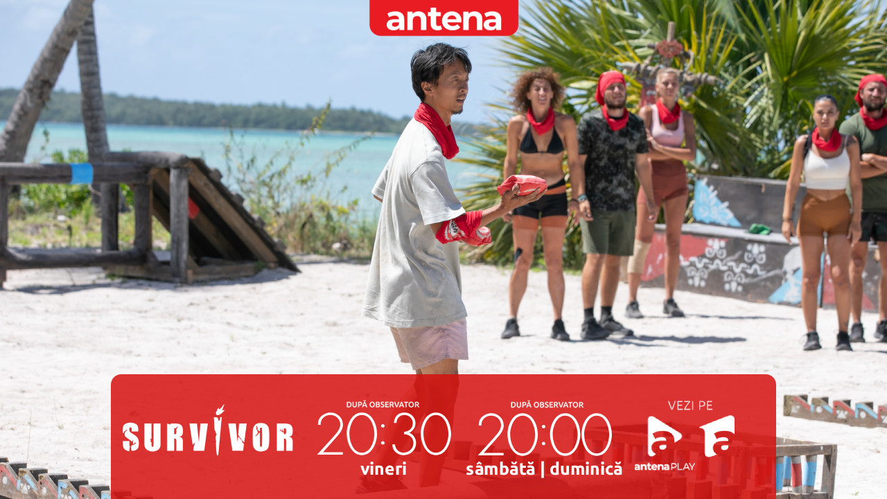 Survivor Rom&acirc;nia 2026. Echipa roșie a pornit &icirc;n forță &icirc;ntr-un nou joc pentru recompensă! Care este scorul după prima rundă