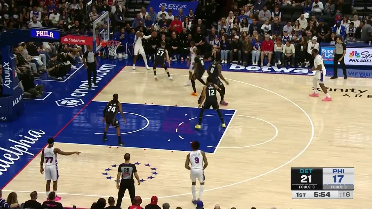 NBA | Detroit Pistons - Philadelphia 76ers