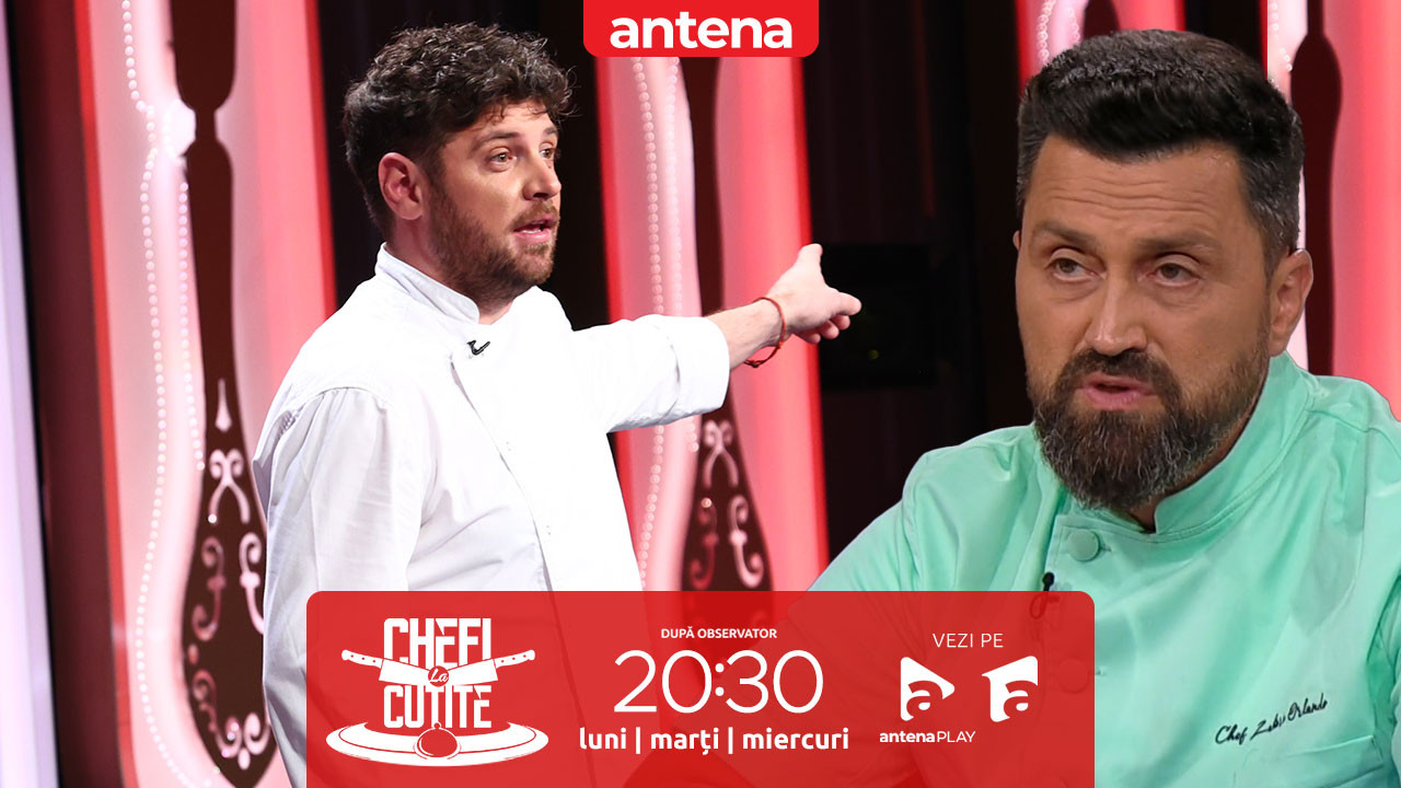 Chefi la cuțite | Sezonul 17. Chef Vlad Pădurescu, 3 oase pentru chef Orlando Zaharia: &bdquo;Mă răzbun!&rdquo;