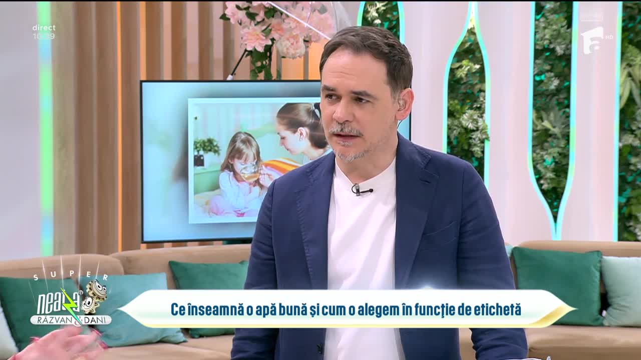 Super Neatza. Ghidul hidratării corecte! Claudia Benea explică cum să alegi apa după etichetă