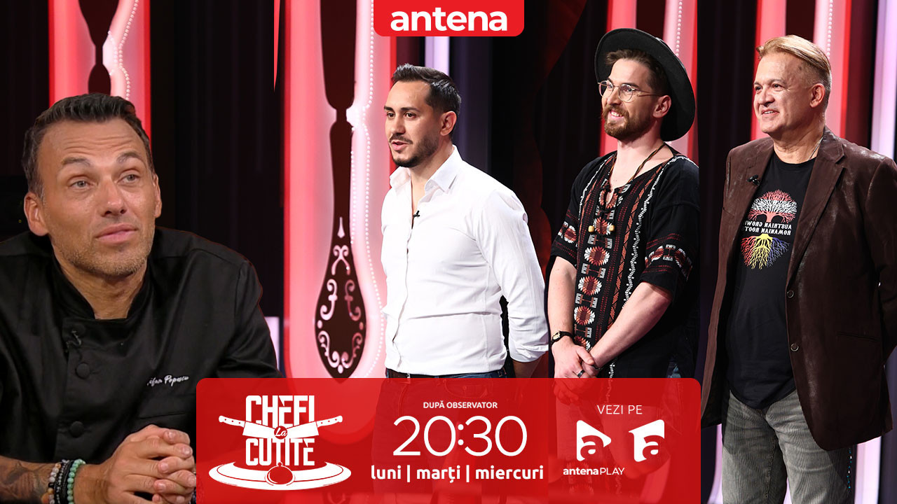 Chefi la cuțite | Sezonul 17. Iulian Lupu, Andrei Călugăr și Marius Mircea Frunză, criticați de chefi: &rdquo;Peștele e plin de oase&rdquo;