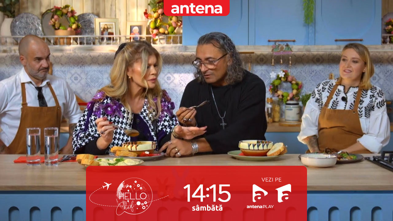 Hello Chef sezonul 11, 11 aprilie 2026. Confruntarea dintre Roxana Blenche și chef Samuel. Verdictul, dat de Diana și Marian Cleante