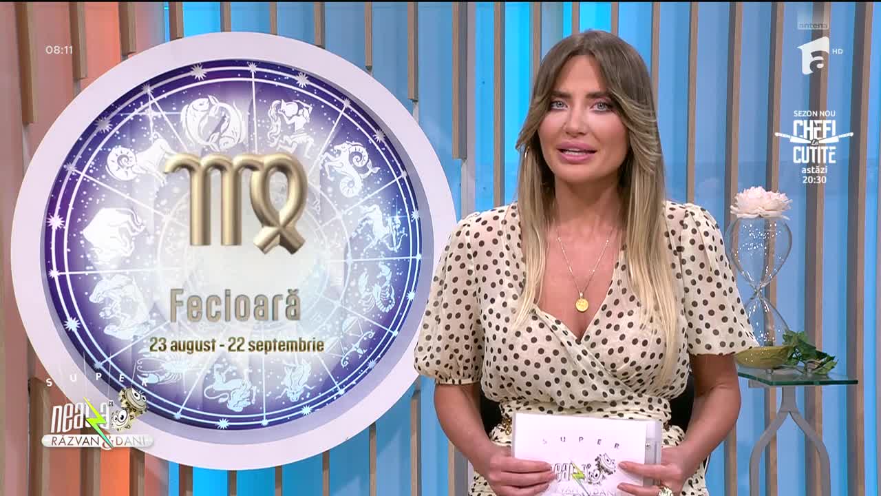 Super Neatza. Horoscopul Zilei cu Adina Moraru: Berbecii se bazează pe instinct și viteză