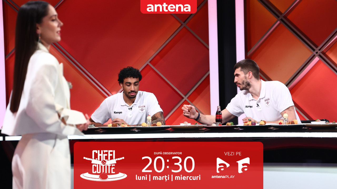 Chefi la cuțite | Sezonul 17. Jucătorii echipei de baschet Rapid București au degustat preparatele de la primul battle din acest sezon