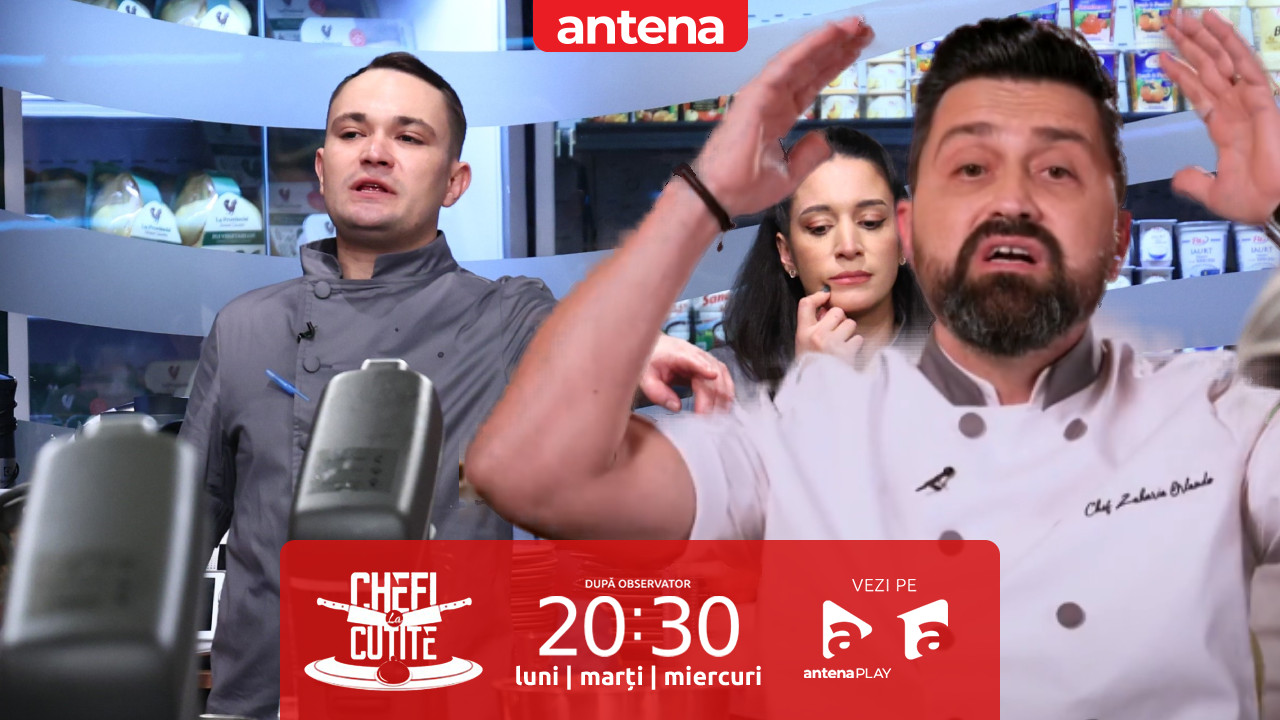 Chefi la cuțite | Sezonul 17. Chef Orlando a răbufnit la adresa Cuțitului său de aur! Petrică Drelciuc, la un pas să părăsească show-ul culinar