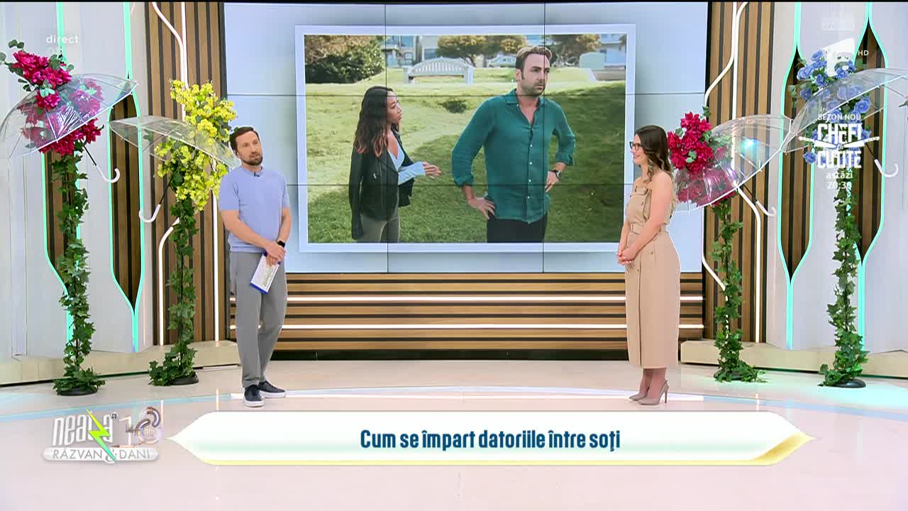 Super Neatza. Cum se &icirc;mpart datoriile &icirc;ntre soți