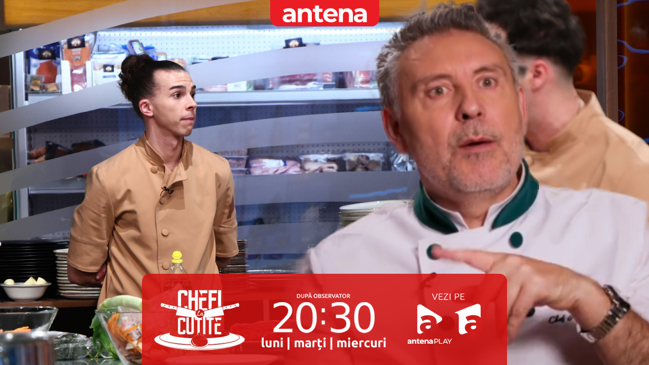Chefi la cuțite | Sezonul 17. Chef Sautner a aruncat prima amuletă &icirc;n luptă! Ce concurenți și-au luat "freeze" după "freeze"