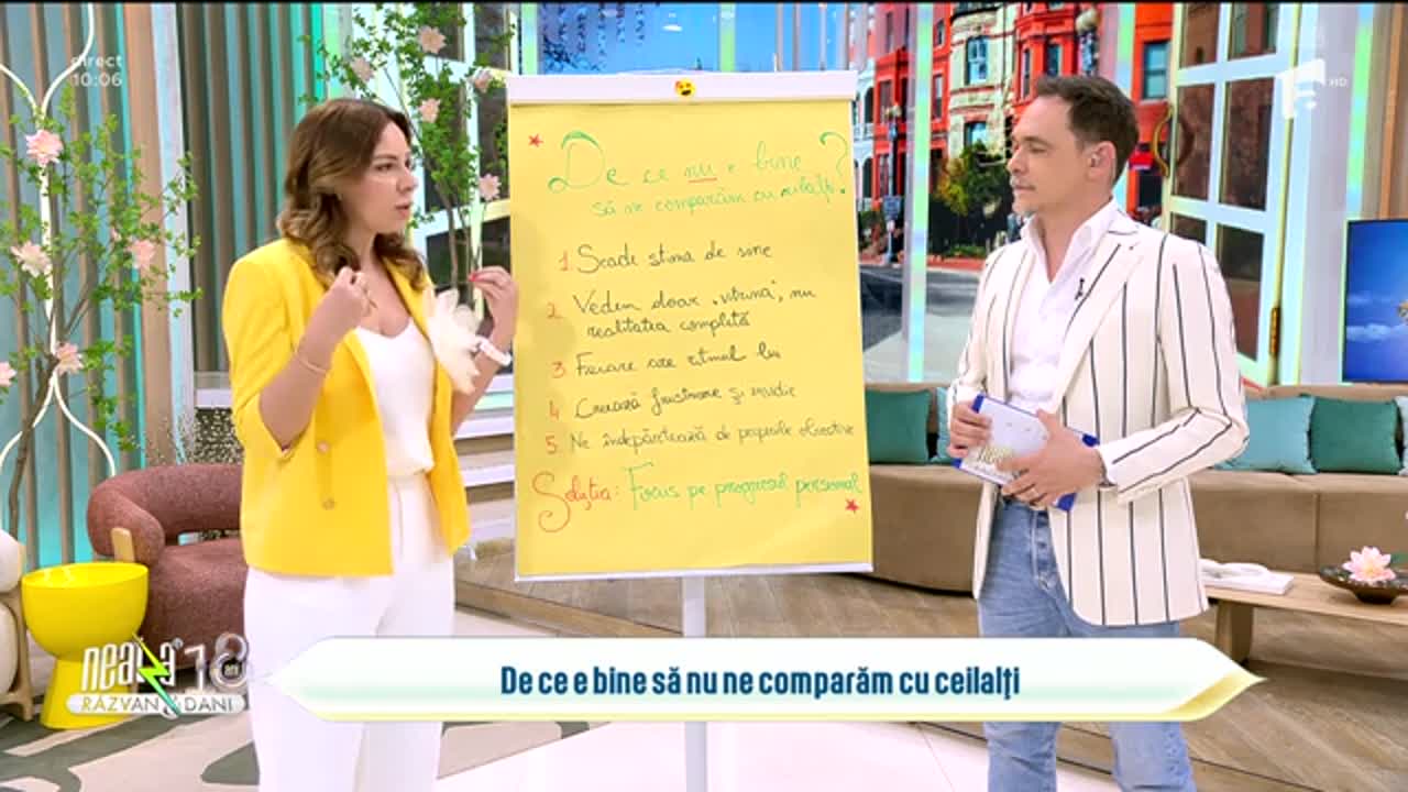 Super Neatza. De ce e bine să nu ne comparăm cu ceilalți