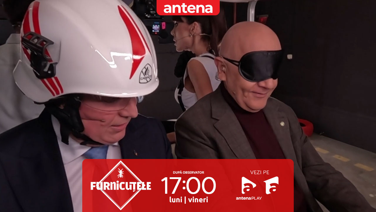 Furnicuțele 2026. Raed Arafat conduce legat la ochi &icirc;ntr-o provocare inedită! Ce sfaturi a primit de la Lucian Dode