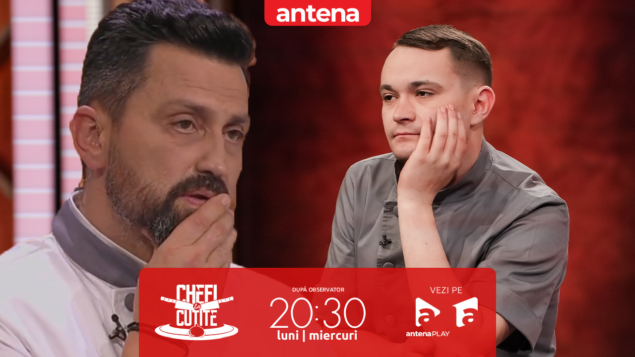 Chefi la cuțite | Sezonul 17. Petrică, cuțitul de aur al lui Orlando, este eliminat din competiție: Perfect, e bine așa!
