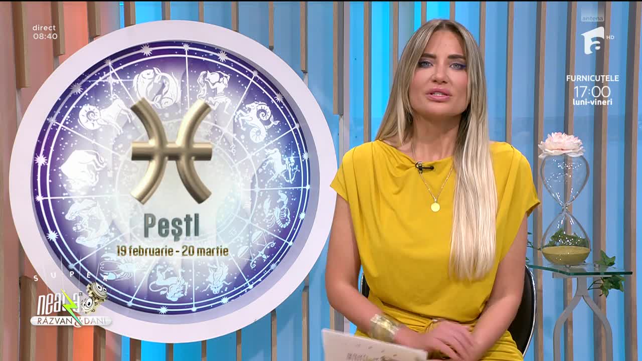 Super Neatza. Horoscopul Zilei cu Adina Moraru: Berbecii au o energie debordantă ce &icirc;i ajută să obțină ce &icirc;și doresc!