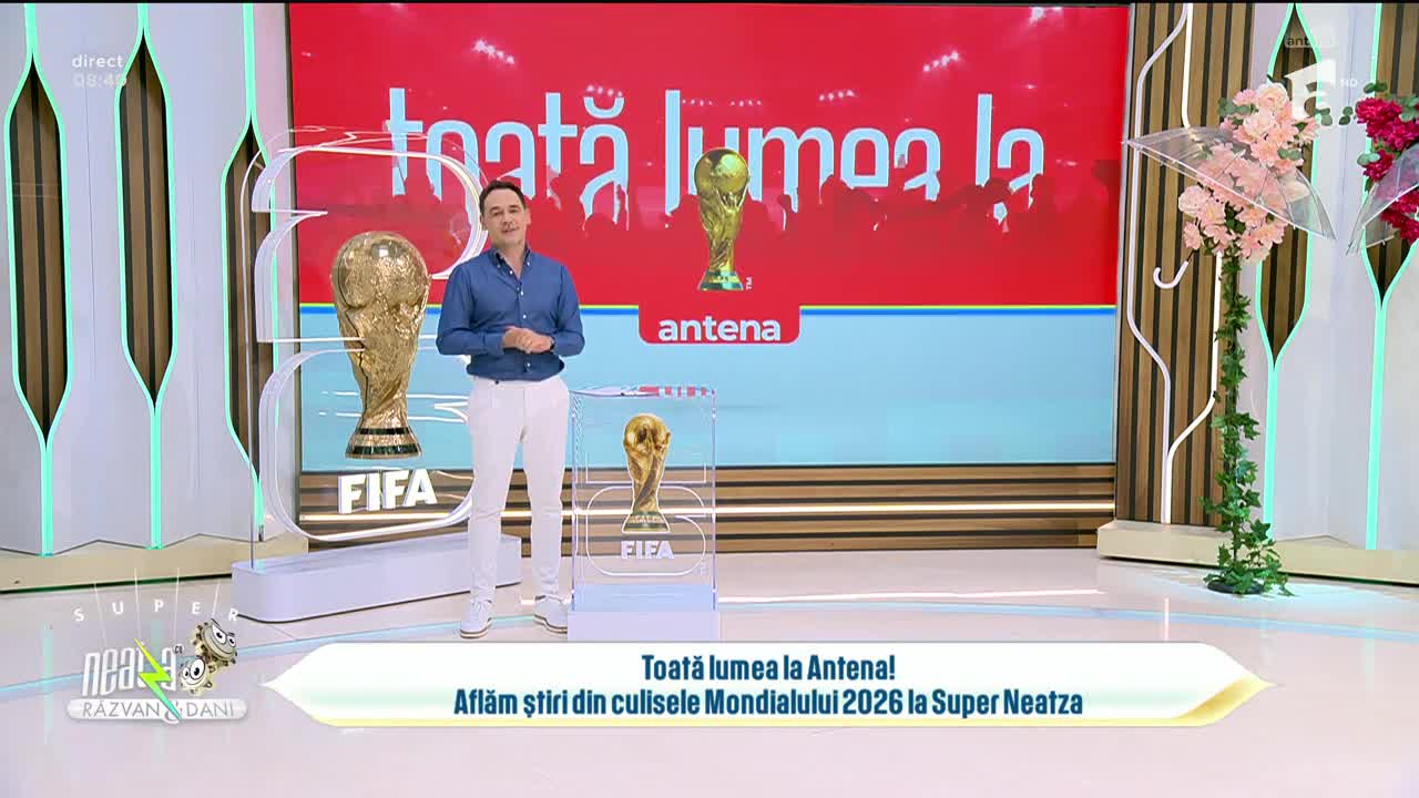 Super Neatza. Află știri din culisele Cupei Mondiale de Fotbal 2026! Messi și Ronaldo, gata să scrie istorie