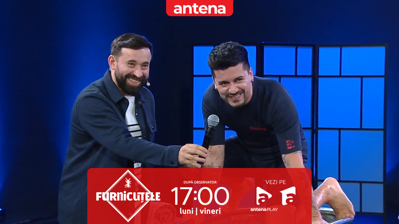 Furnicuțele 2026. Andrei Ursu și Ciucă participă la Jocul Am/N-am &icirc;n cada cu gheață: Denise, mi-e frică!