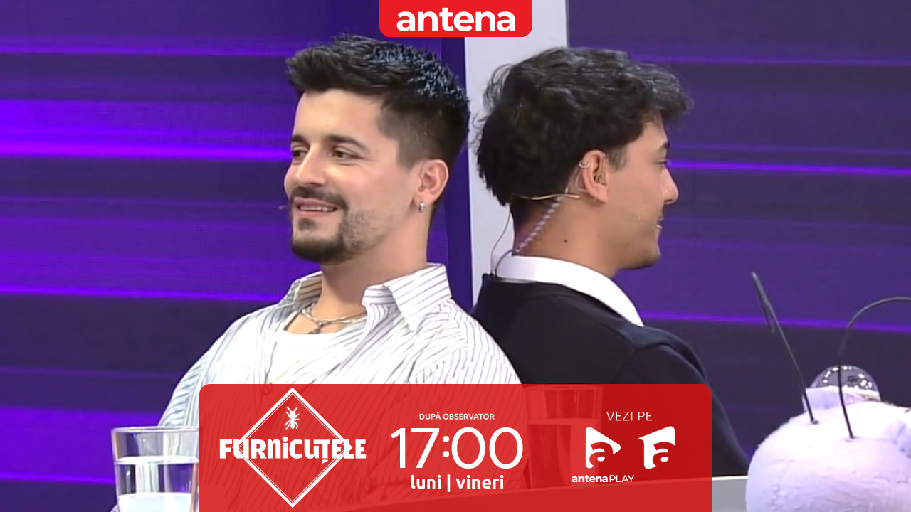 Furnicuțele 2026. Jocul Testul Mușuroiului! C&acirc;t de bine se cunosc Andrei Ursu și iubitul Vlad Condurache