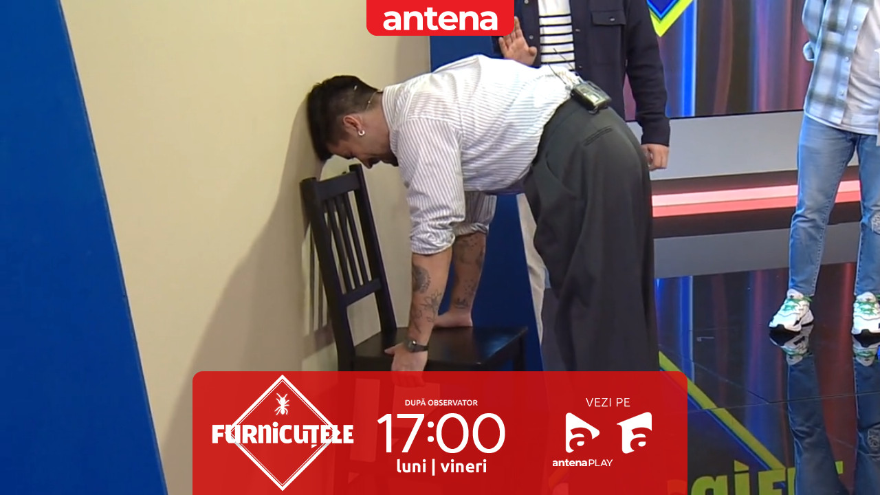 Furnicuțele 2026. Andrei Ursu participă la Jocul R&acirc;dem, glumim! Ce l-a pus Oase să facă
