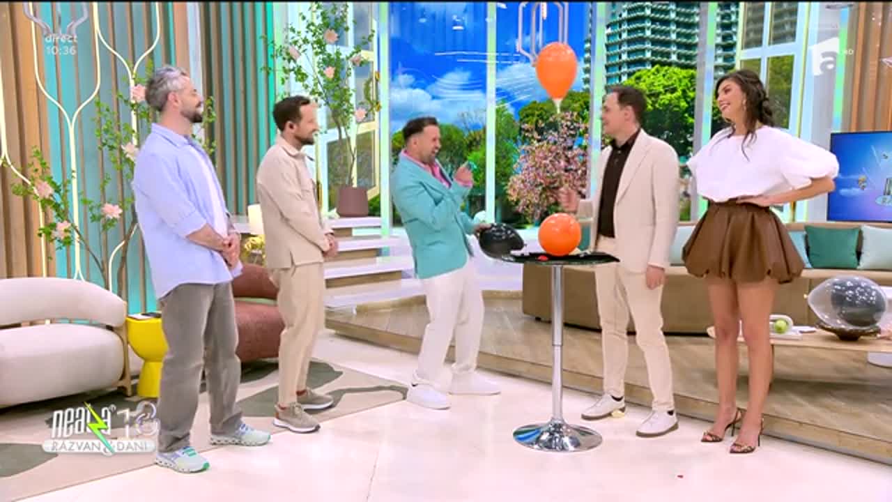 Super Neatza. Momentul lui Robert Tudor! Magie cu baloane &icirc;n direct