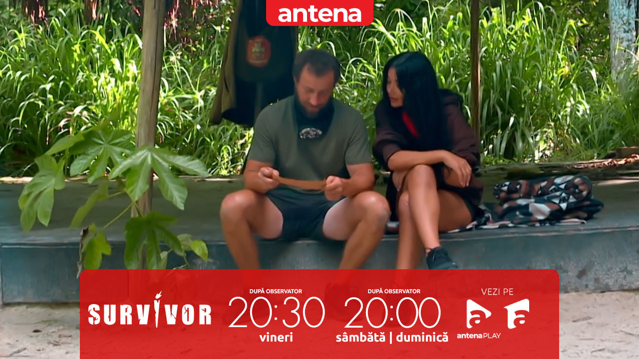 Survivor Rom&acirc;nia 2026. Olga Barcari și Marian Godină, față &icirc;n față. Ce mesaj au primit pe Insula Exilului