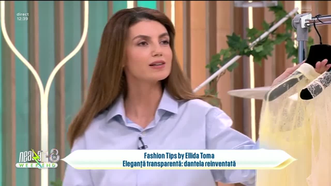 Neatza de Weekend. Fashion Tips by Ellida Toma: Eleganță transparentă: dantela reinventată