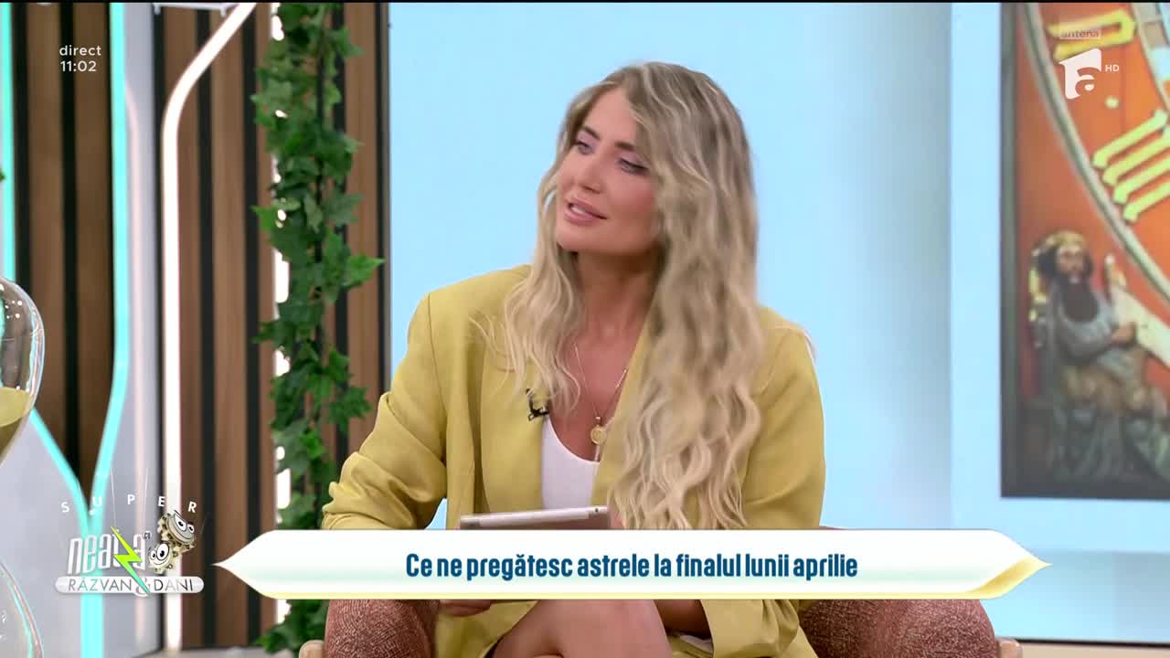 Super Neatza. Horoscop săptăm&acirc;nal cu Adina Moraru: Previziuni astrologice pentru săptăm&acirc;na 27 aprilie - 3 mai