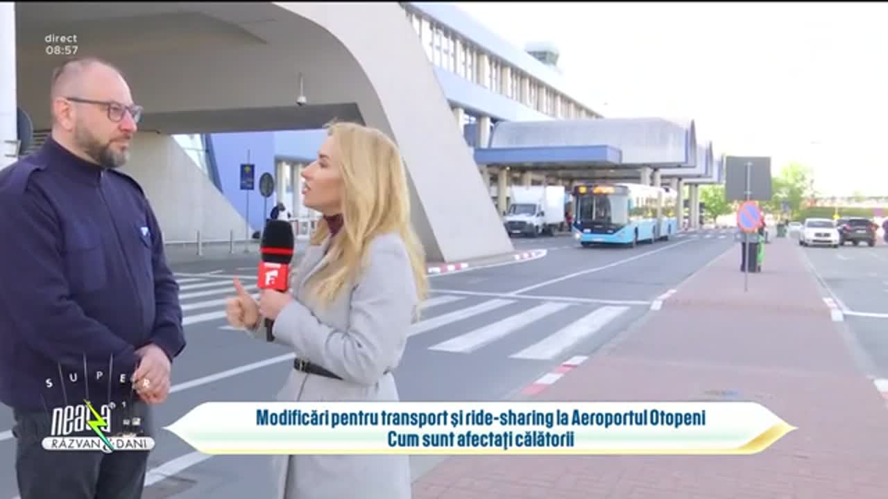 Super Neatza. Modificări pentru transport și ride-sharing la Aeroportul Otopeni. Cum sunt afectați călătorii