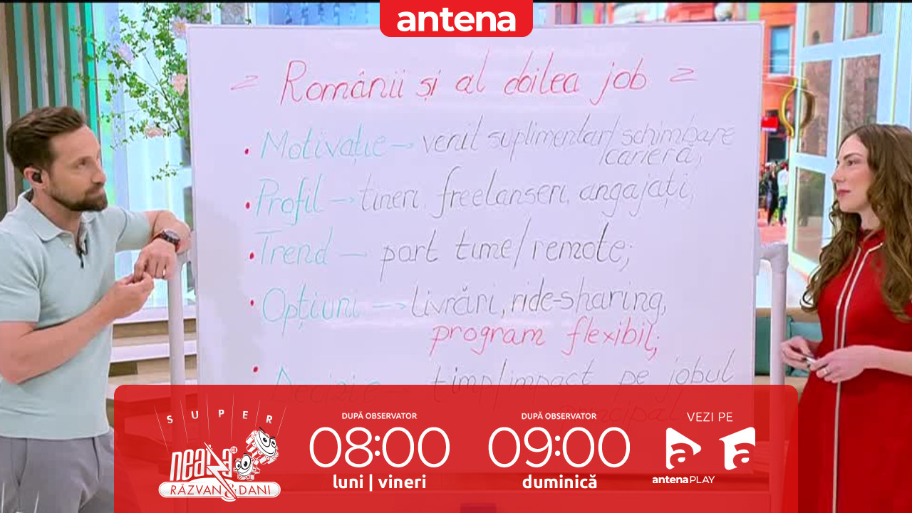 Super Neatza. Ce soluții iau &icirc;n calcul angajații atunci c&acirc;nd vor al doilea job