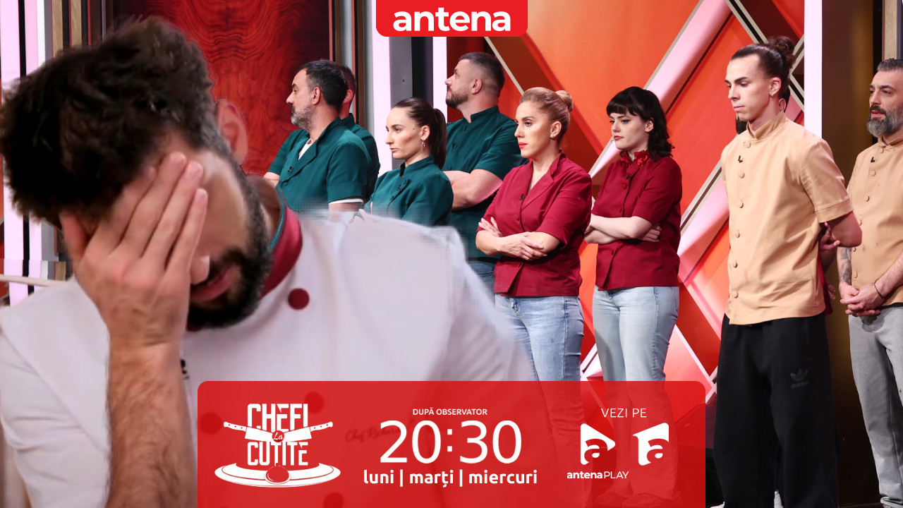 Chefi la cuțite | Sezonul 17. O nouă eliminare &icirc;n echipa lui chef Richard: Nu trebuia să iasă farfuria ta, dar nu decid numai eu!
