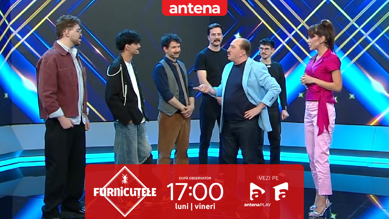 Furnicuțele 2026. Romică Țociu, expert &icirc;n mustăți! Testul inedit la care a fost supus artistul