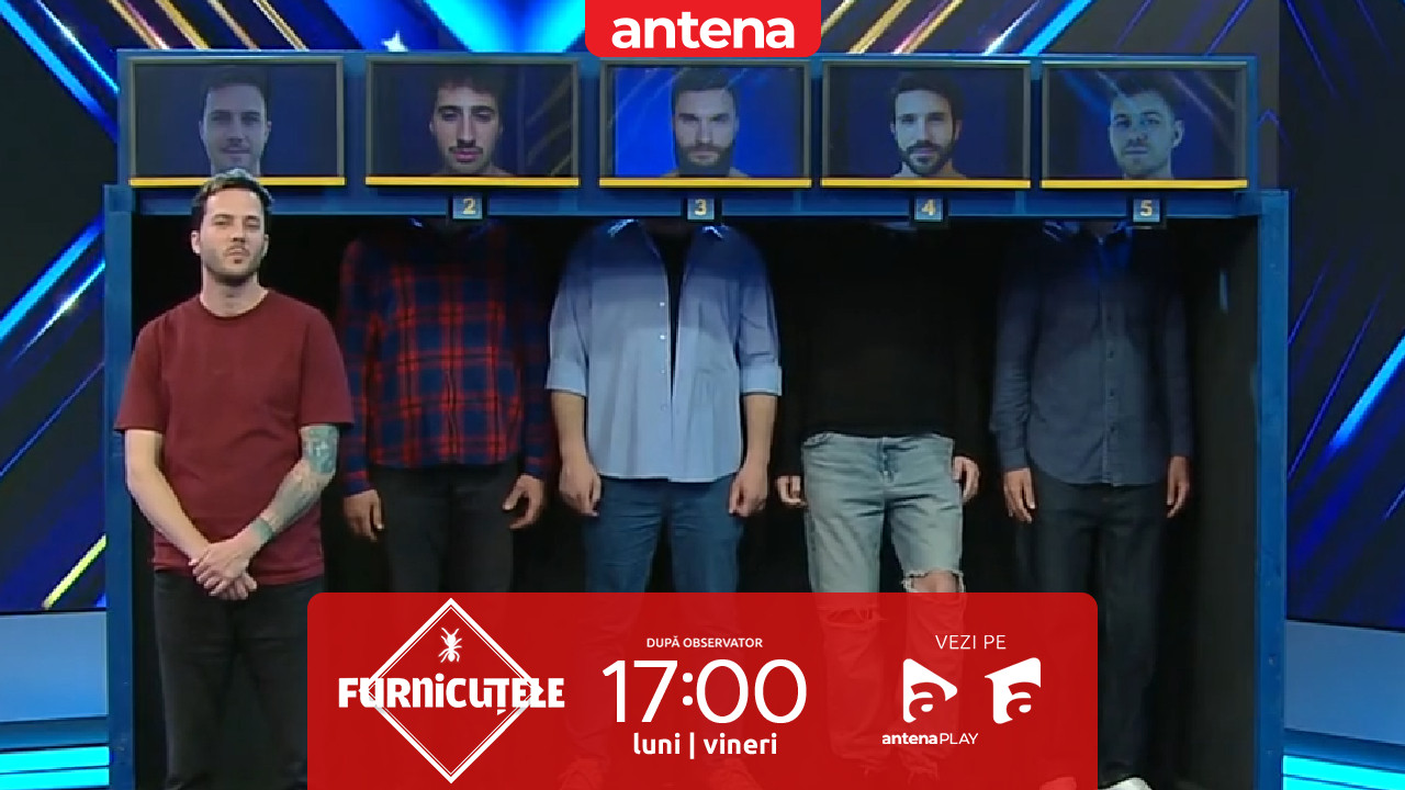 Furnicuțele 2026. Testul Mușuroiului pentru JO! Potrivește fețele bărbaților cu corpul potrivit