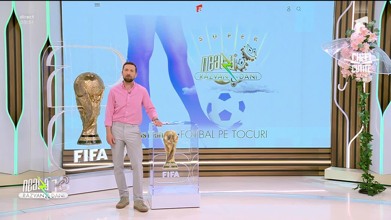 Super Neatza. Dani Oțil l-a luat peste picior pe Aris, chiar &icirc;n prezența lui Florin Ristei: Ai grijă, că el e geană!