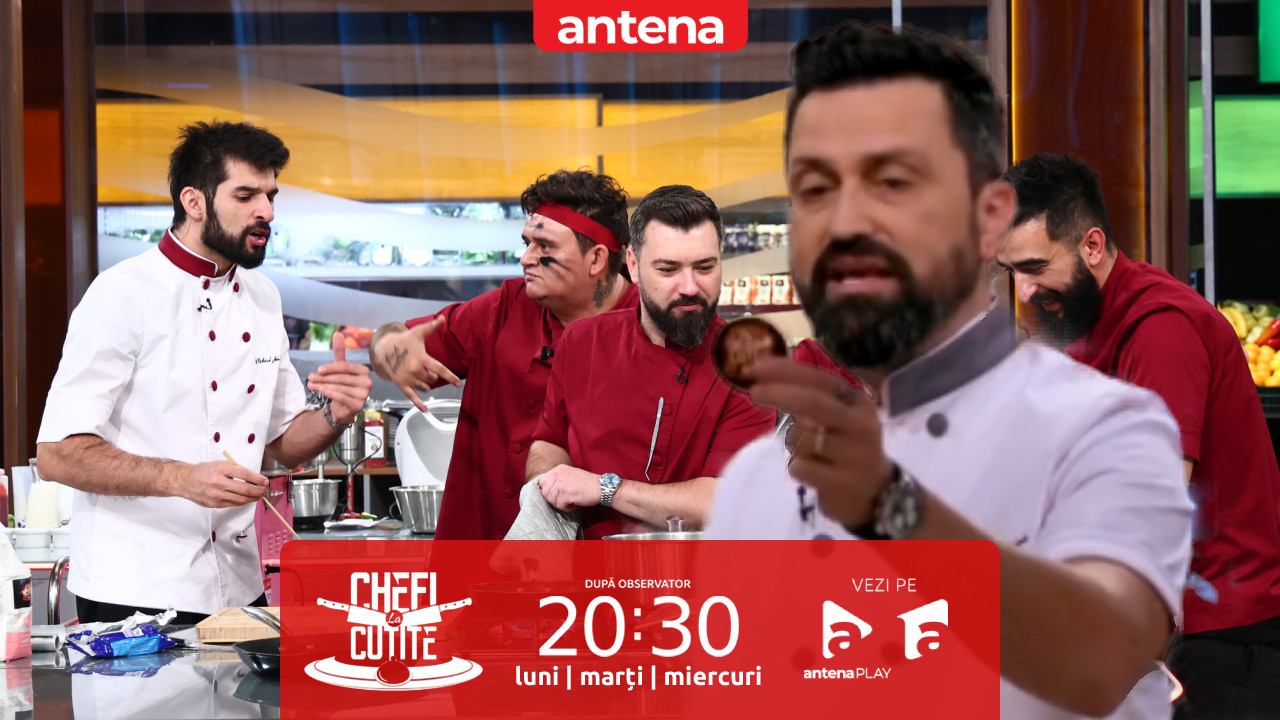 Chefi la cuțite | Sezonul 17. Chef Orlando Zaharia a aruncat &icirc;n luptă amuleta pe ritmuri de hip hop