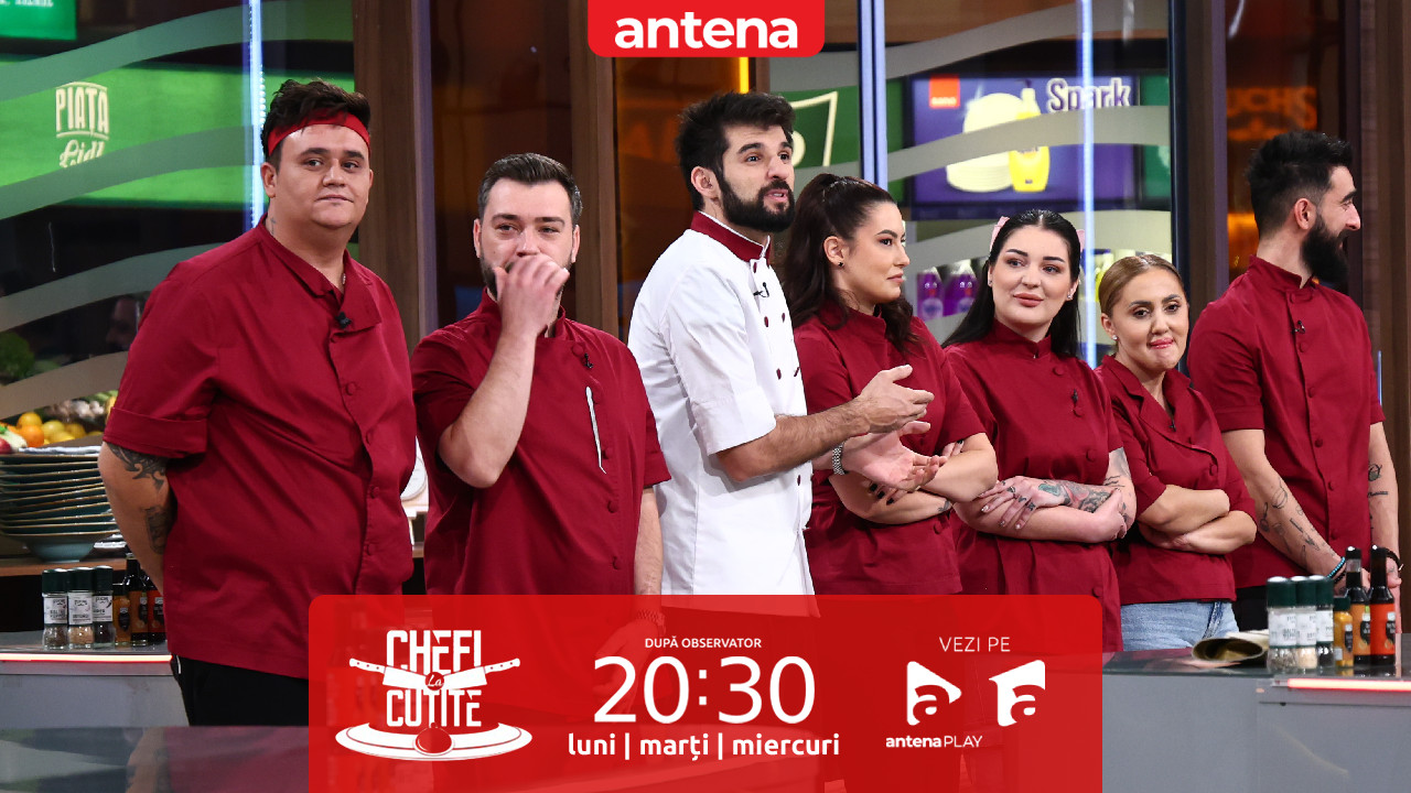 Chef Richard pregătește noi strategii! Nu rata următoarea ediție Chefi la cuțite, de la 20:30, pe Antena 1 și &icirc;n AntenaPLAY
