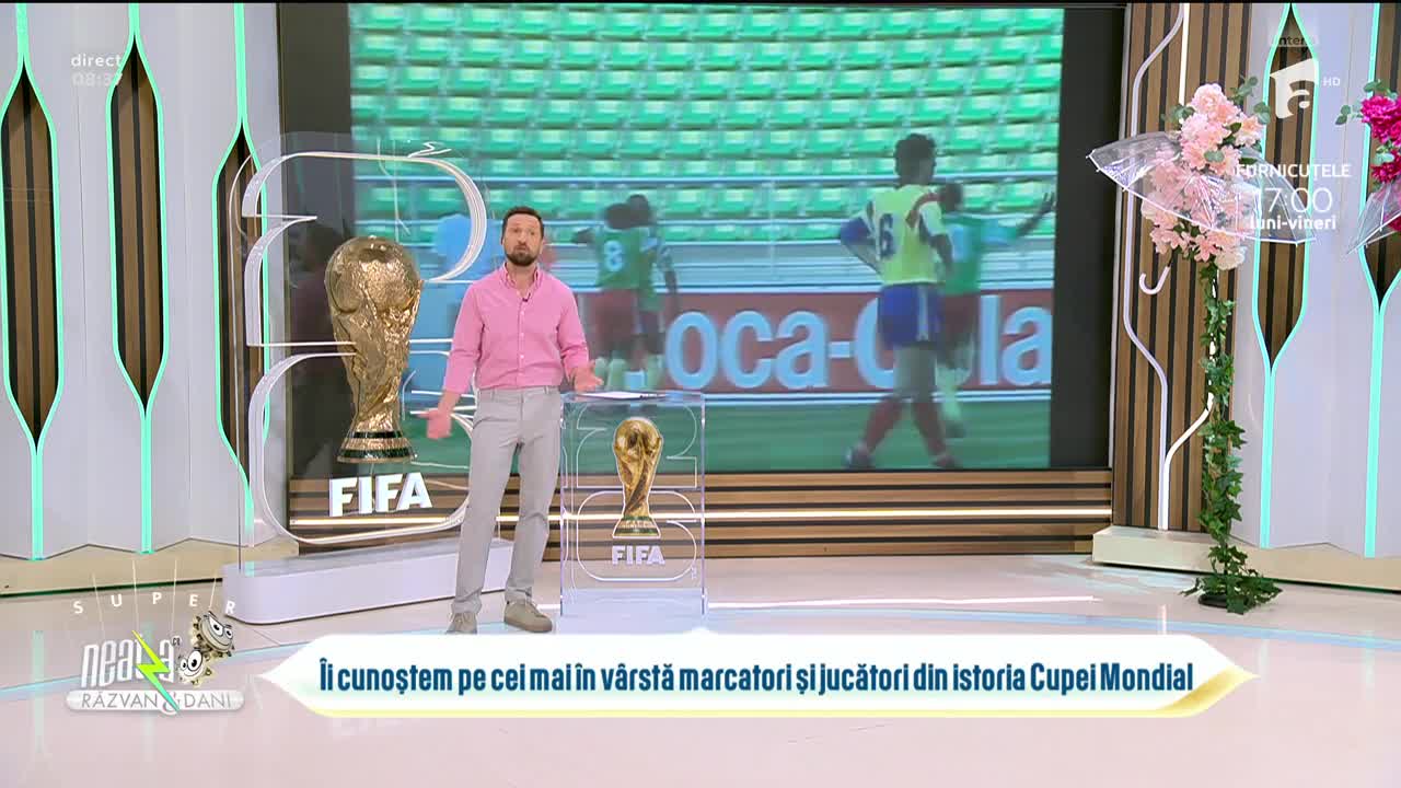 Super Neatza. Vedetele Cupei Mondiale de Fotbal 2026: Roger Milla, cel mai v&acirc;rstnic marcator la o Cupa Mondiala
